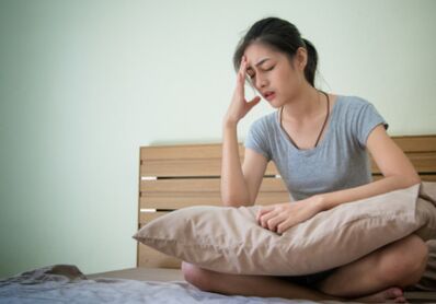 Side effects of drugs in the form of deterioration