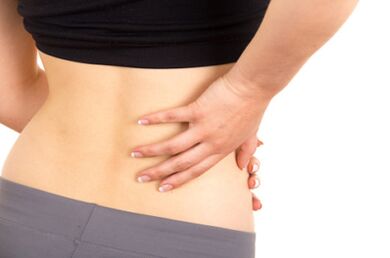 Osteochondrosis of the lumbar area