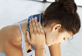 Compress as a way of treating cervical osteochondrosis