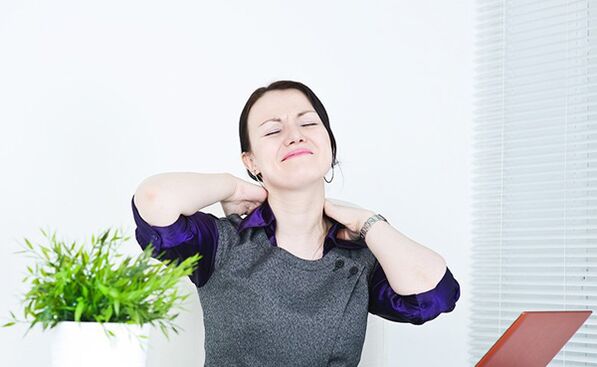 neck pain due to photo osteochondrosis 2